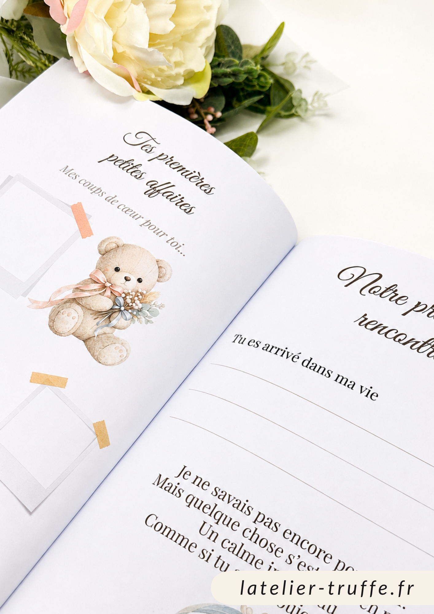 Mon Bébé Reborn – Carnet souvenir à compléter