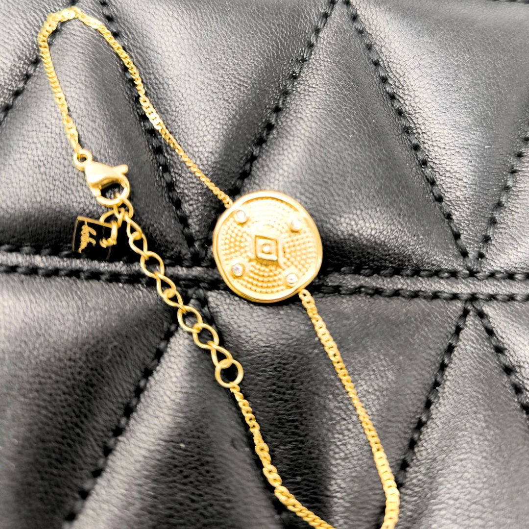 Bracelet “Élécia Dorée” – Bohm Paris