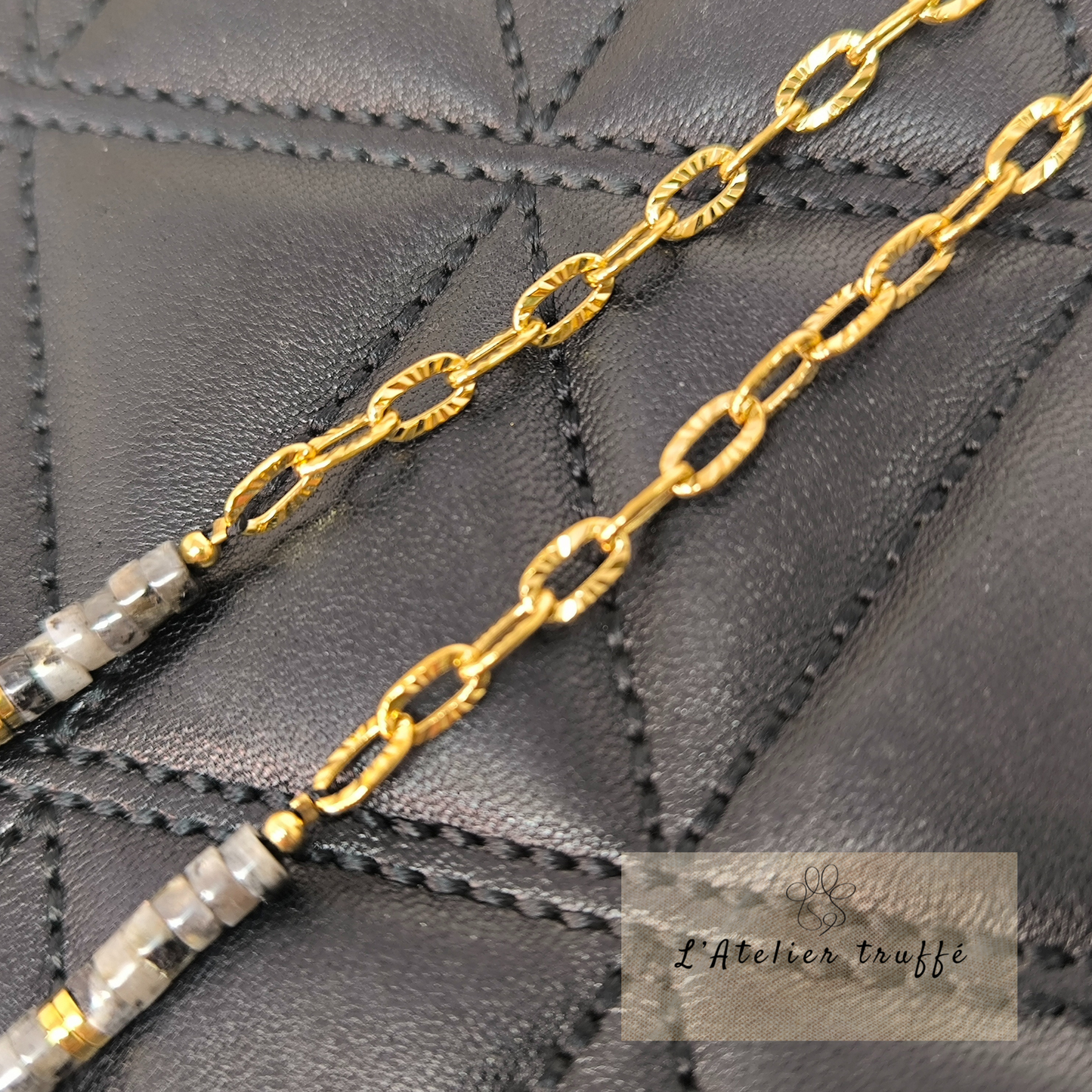 Collier “Brume Dorée” – Bohm Paris