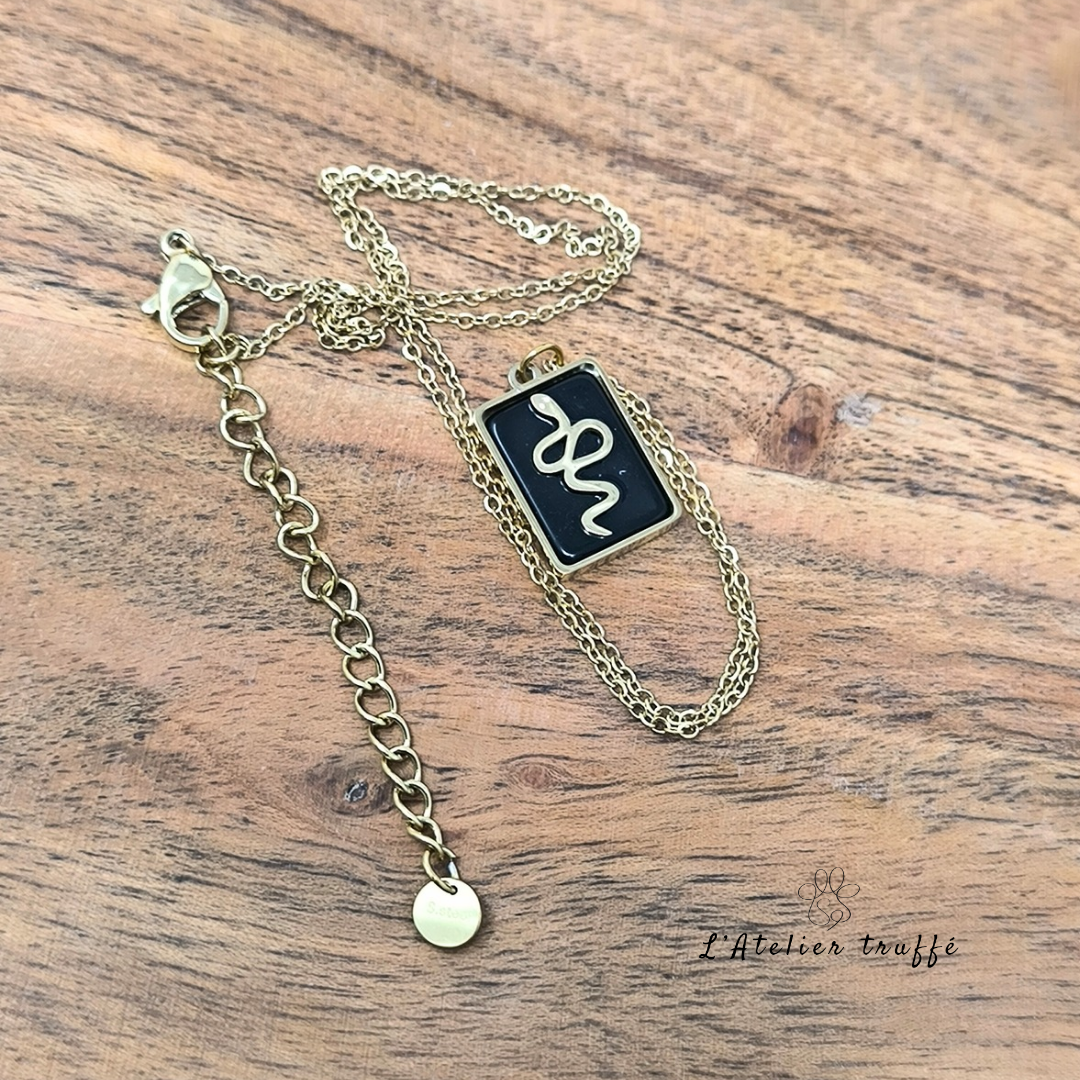 Collier “Aube Noire” – Bohm Paris