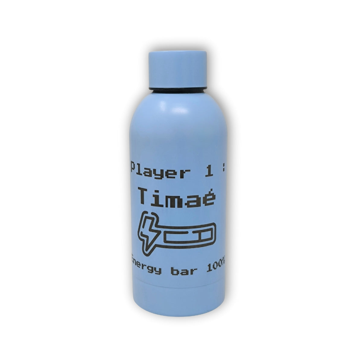 Gourde inox personnalisée gamer – gravure prénom