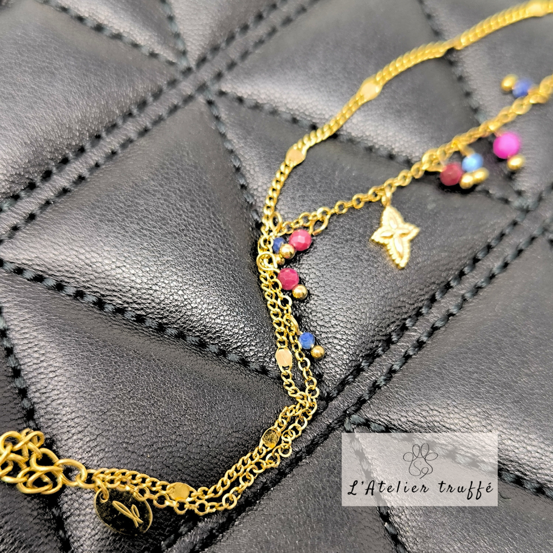 ✨ Bracelet “Auréa Multicolore” – Bohm Paris