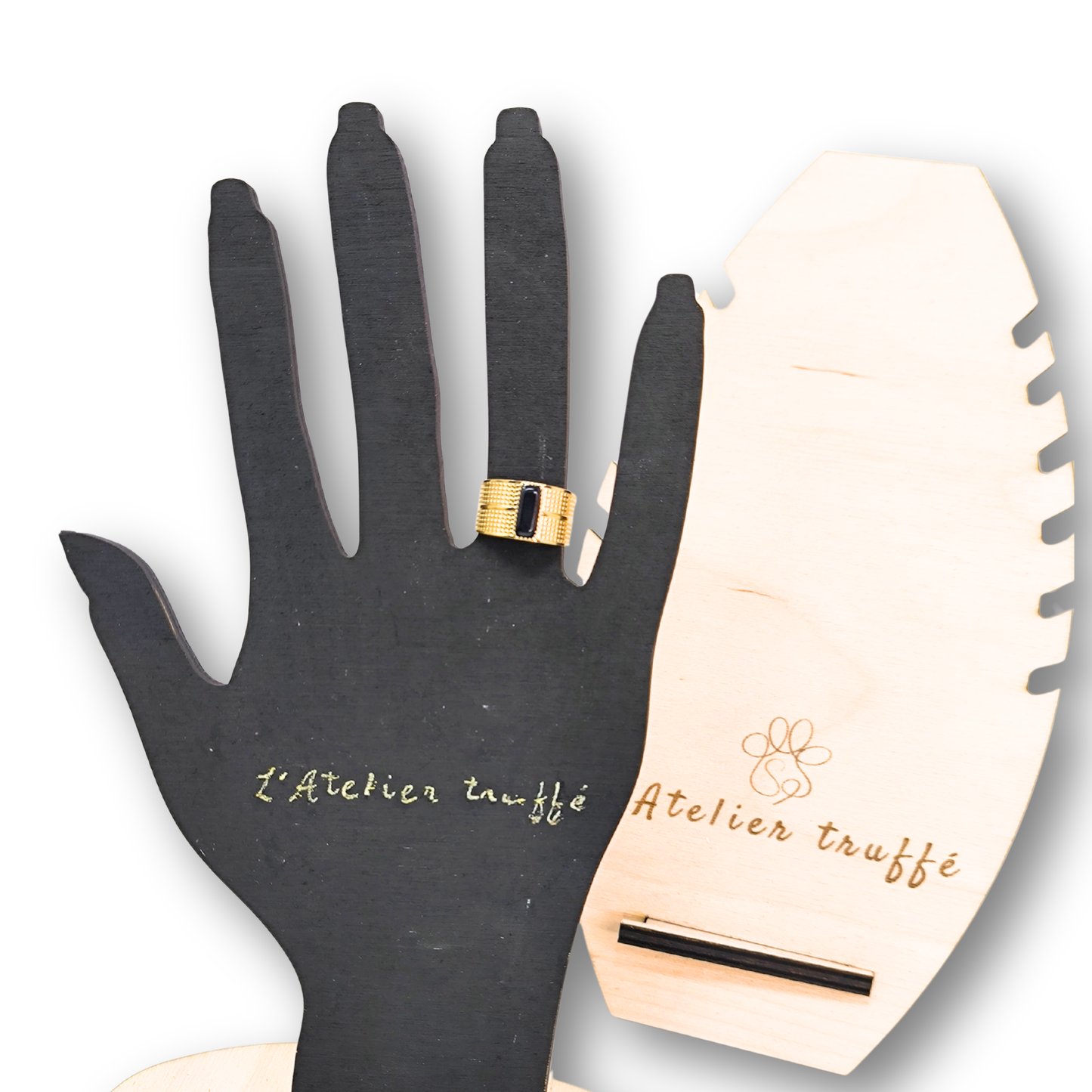 Bague “Aube Noire” – Bohm Paris