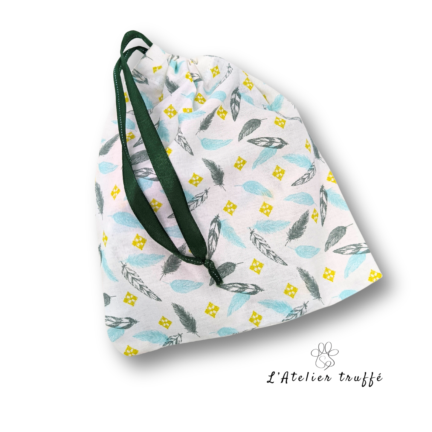 🪶 Lingettes “Plume de Douceur” – Création artisanale