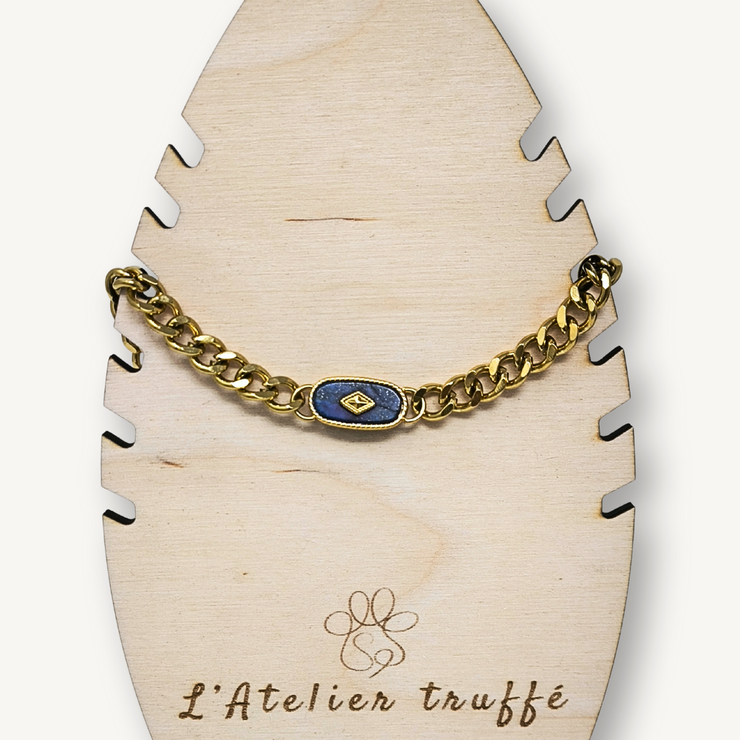 Collier "Bleu Solaire" - Bohm Paris