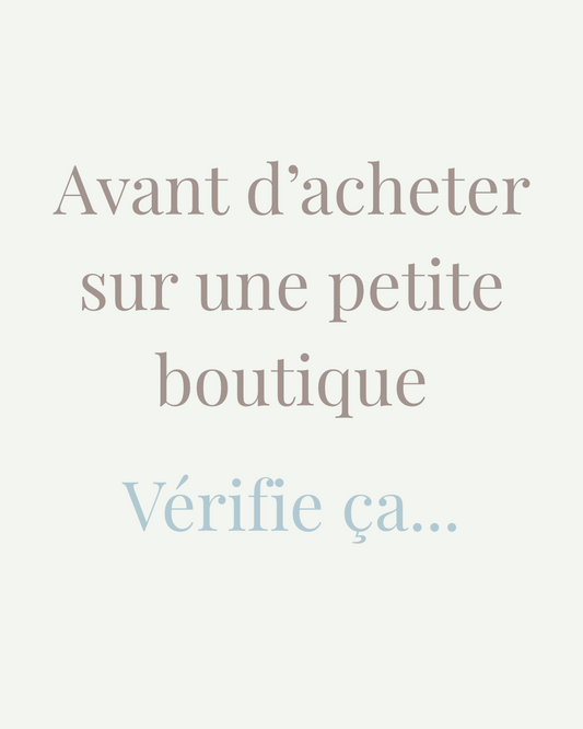Avant de commander sur une boutique en ligne : les vérifications à faire