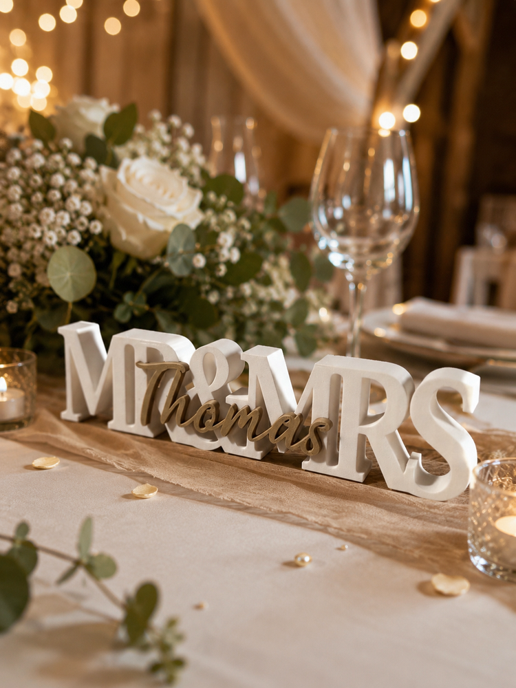 💍 Mariage personnalisé
