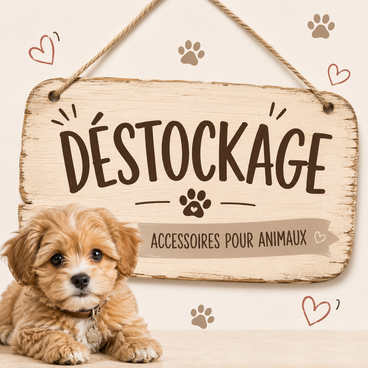 Déstockage – Accessoires pour animaux 🐾