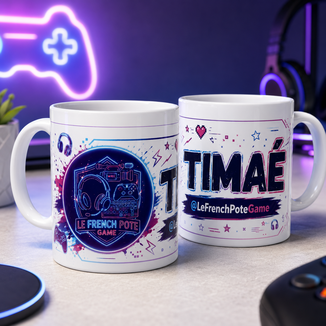 Le French Pote Game : son tout premier mug 🎮