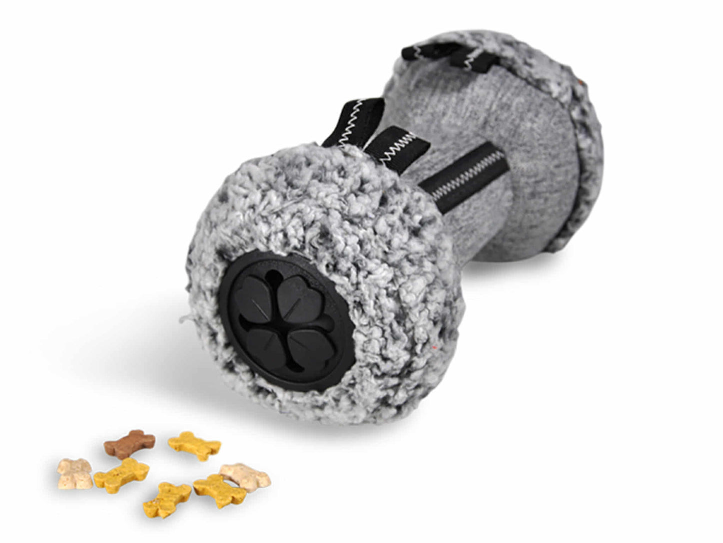 Vadigran - Jouet peluche os distributeur de friandise