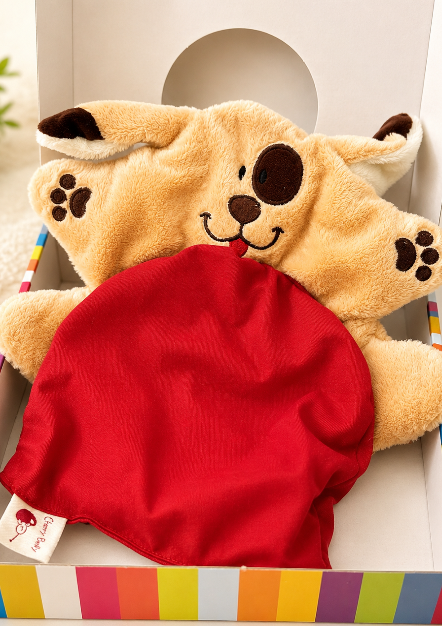 Bouillotte peluche chauffante chien 🐶 – Coussin amovible (Copie)