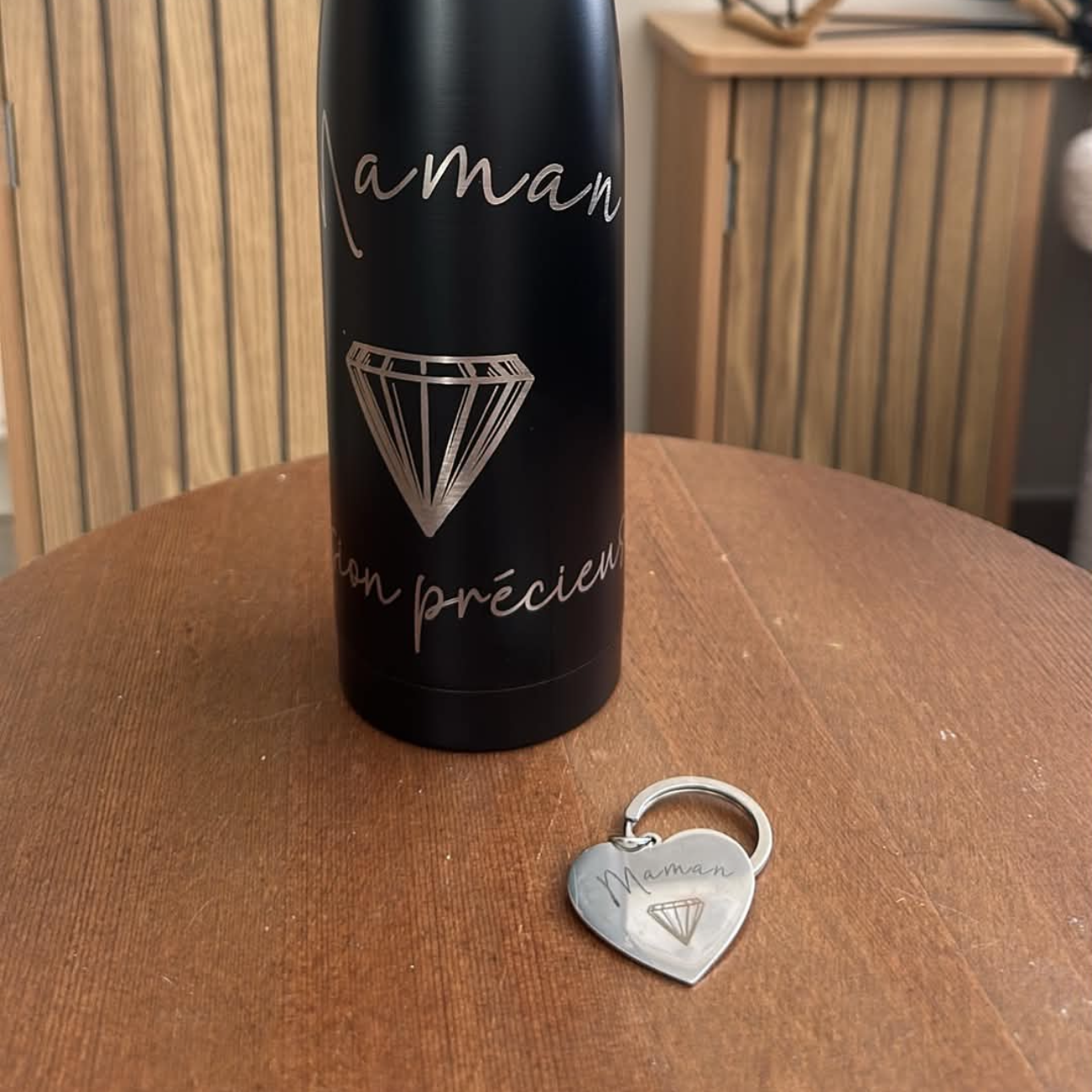 Gourde isotherme “Maman Version Précieuse” 💎