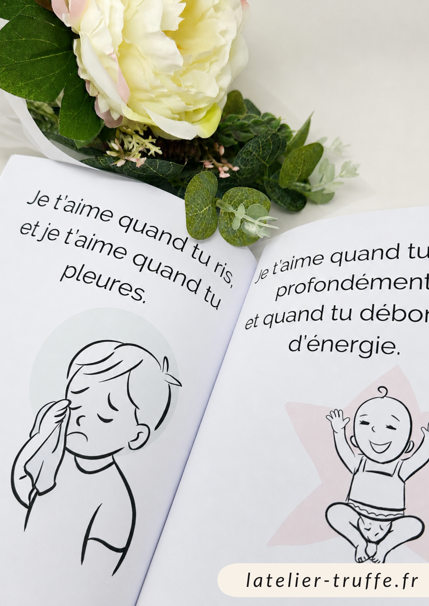 Petit livre « Toi, le petit de mon petit » – Déclaration d’amour d’une mamie à mon petit-enfant.