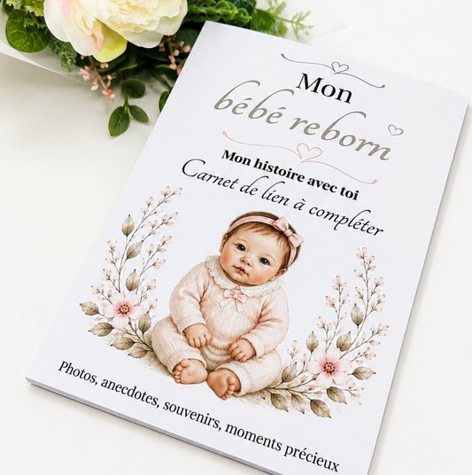 Mon Bébé Reborn – Carnet souvenir à compléter