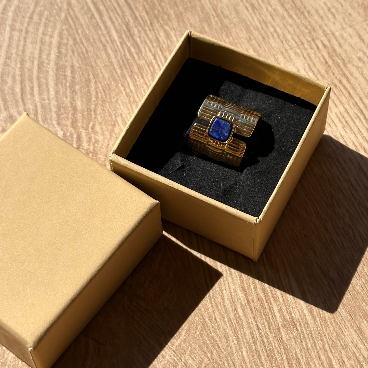Bague “Capucine bleue” – Bohm Paris - pierre naturelle