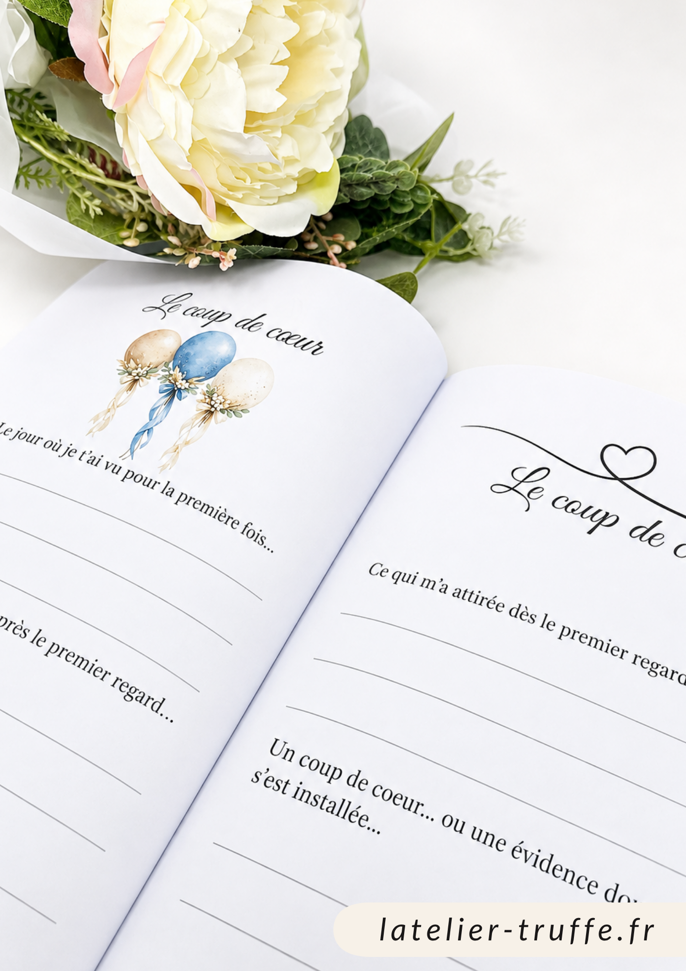 Mon Bébé Reborn – Carnet souvenir à compléter