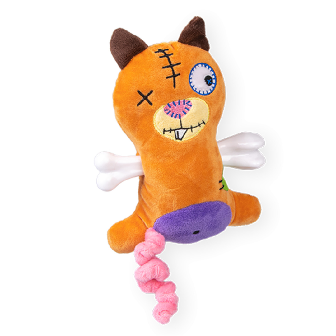 VADIGRAN - Peluche Scary écureuil avec os