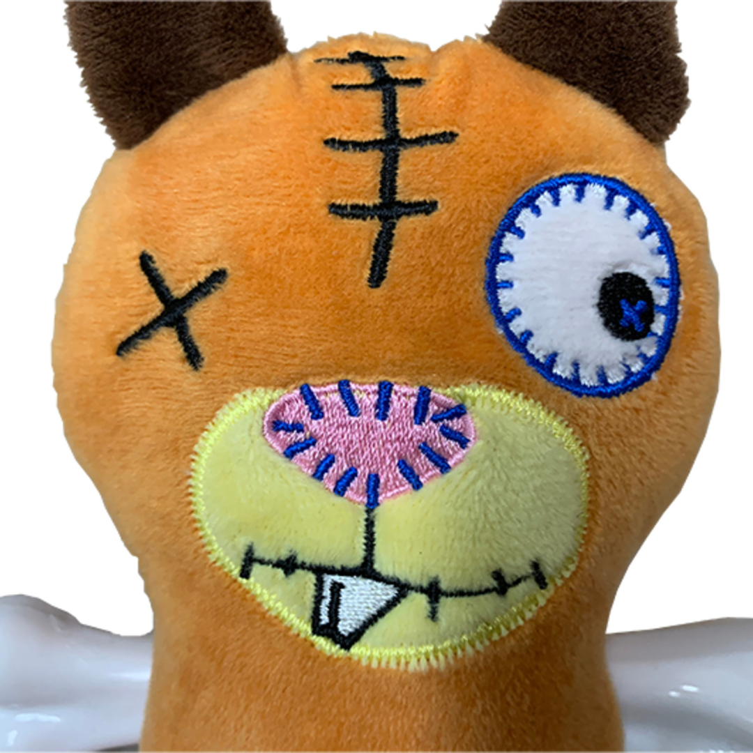 VADIGRAN - Peluche Scary écureuil avec os