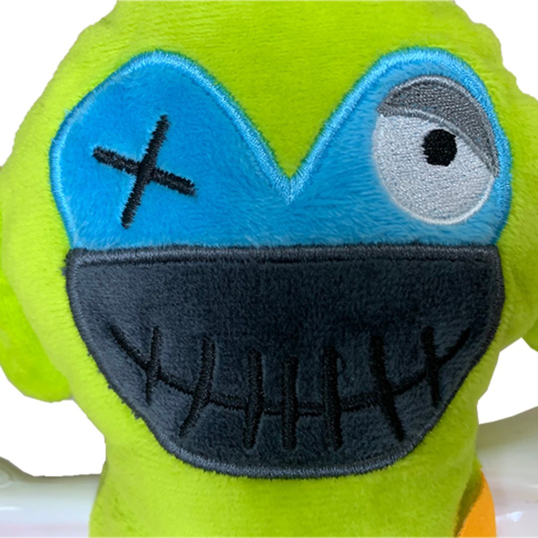 VADIGRAN - Jouet doudou peluche Scary singe avec os