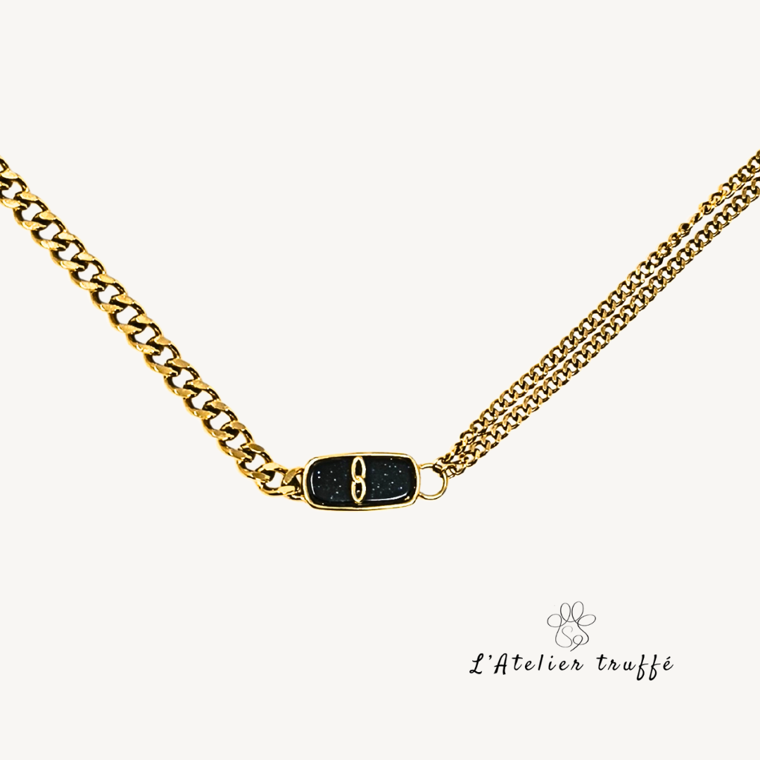 Collier “Nuit Dorée” – Bohm Paris