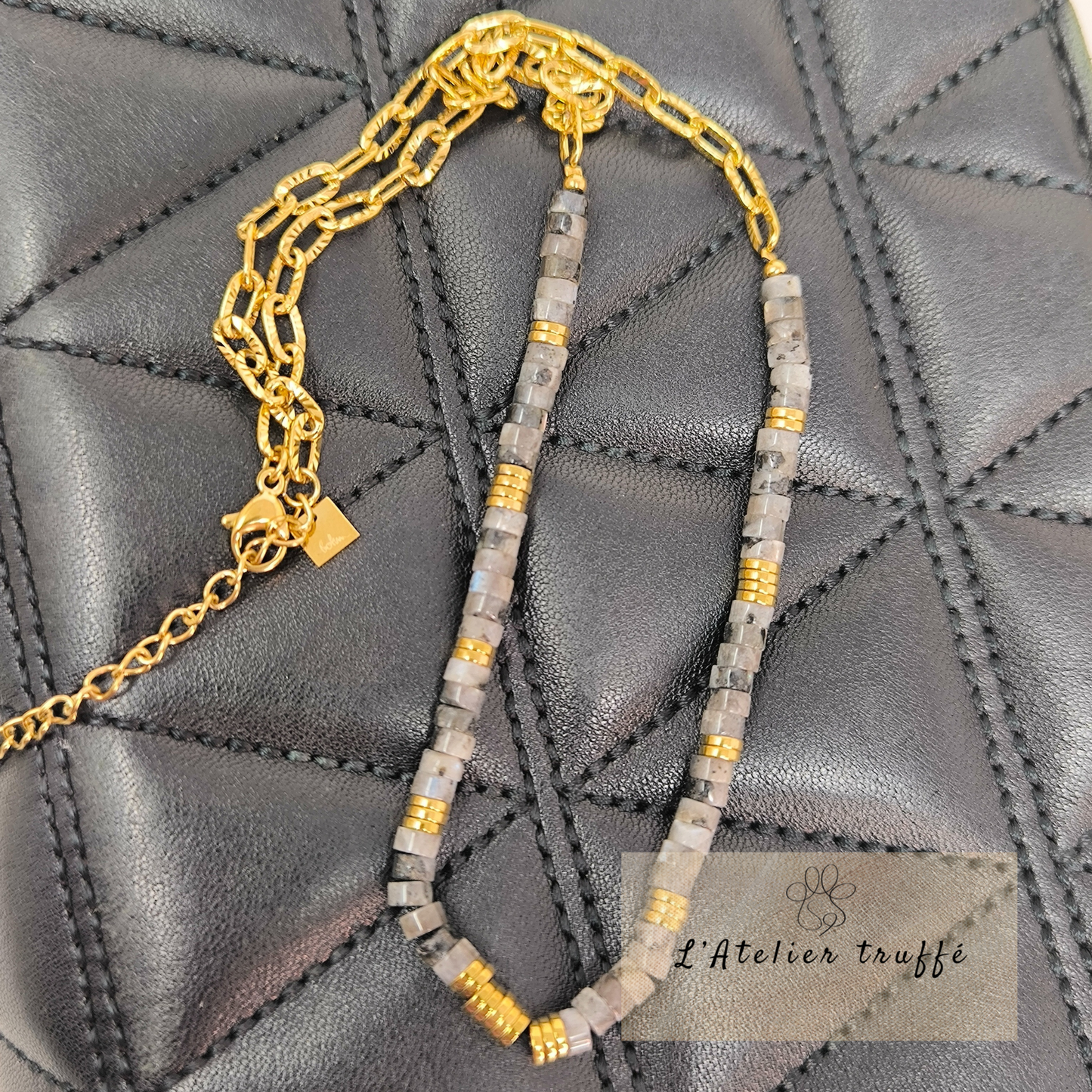 Collier “Brume Dorée” – Bohm Paris