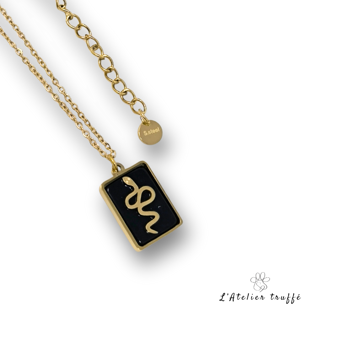 Collier “Aube Noire” – Bohm Paris