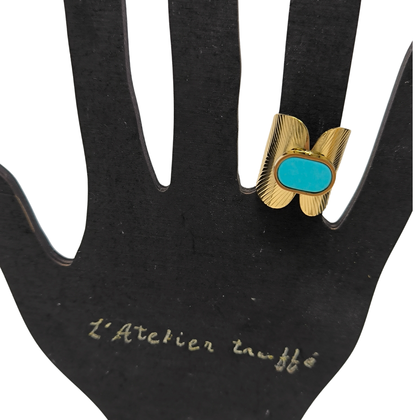 Bague “Azur Doré” – Bohm Paris