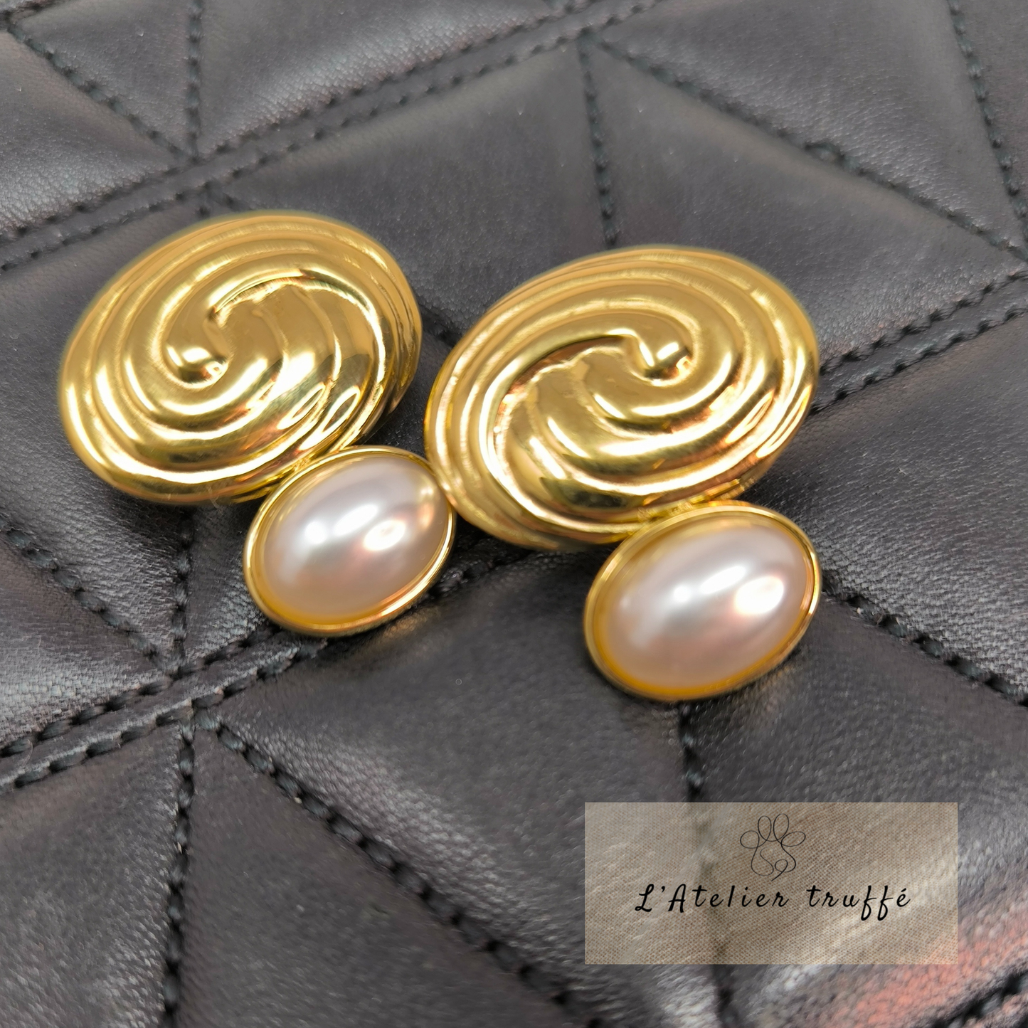 Boucles d’oreilles "Élégance" - Bohm Paris