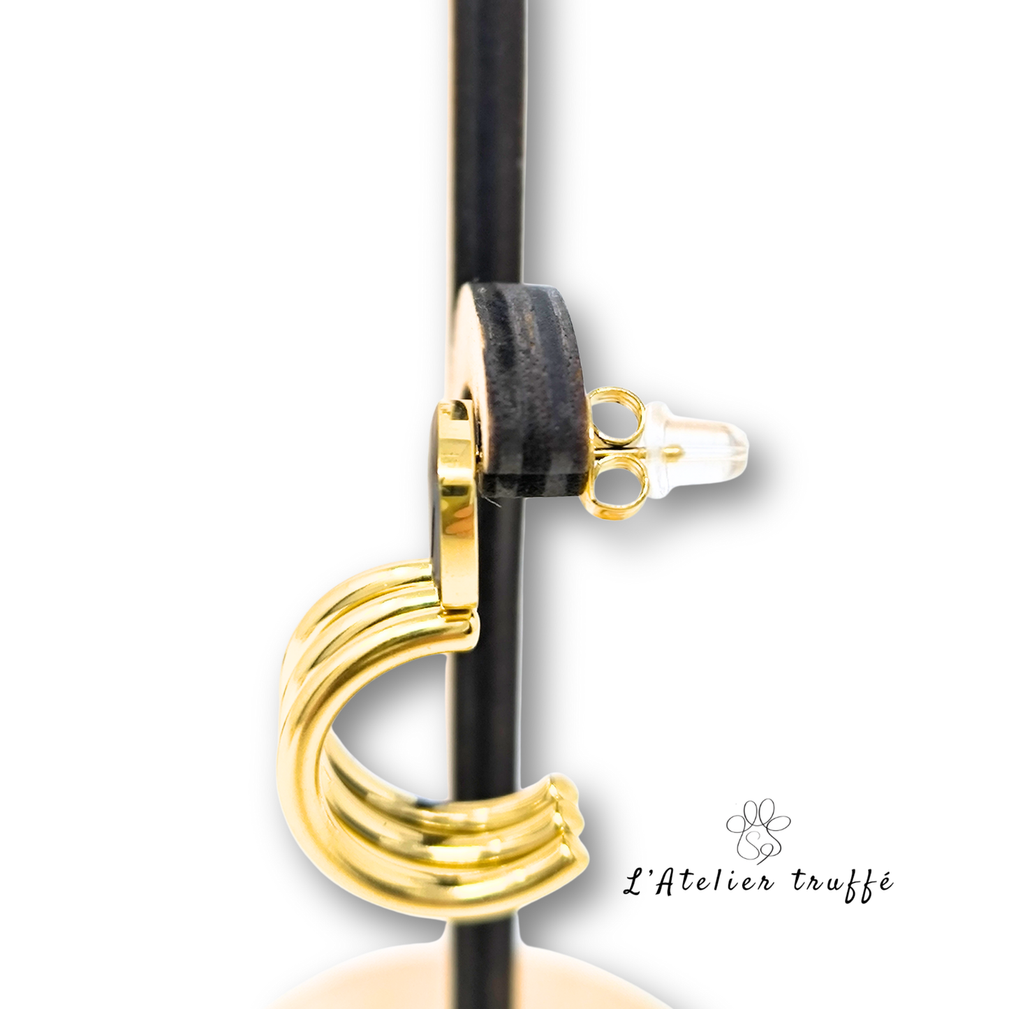 Boucles "Éclipse Dorée" – Bohm Paris