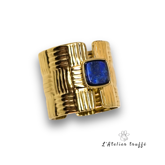 Bague “Capucine bleue” – Bohm Paris