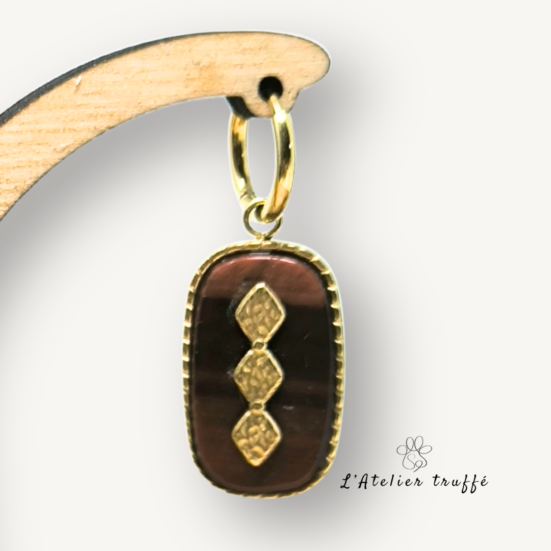 Boucles d’oreilles "Soléa Dorée" - Bohm Paris