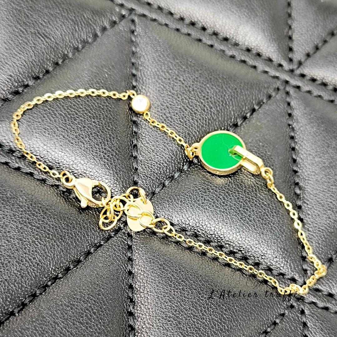 Bracelet “Vert Harmonie” – Bohm Paris