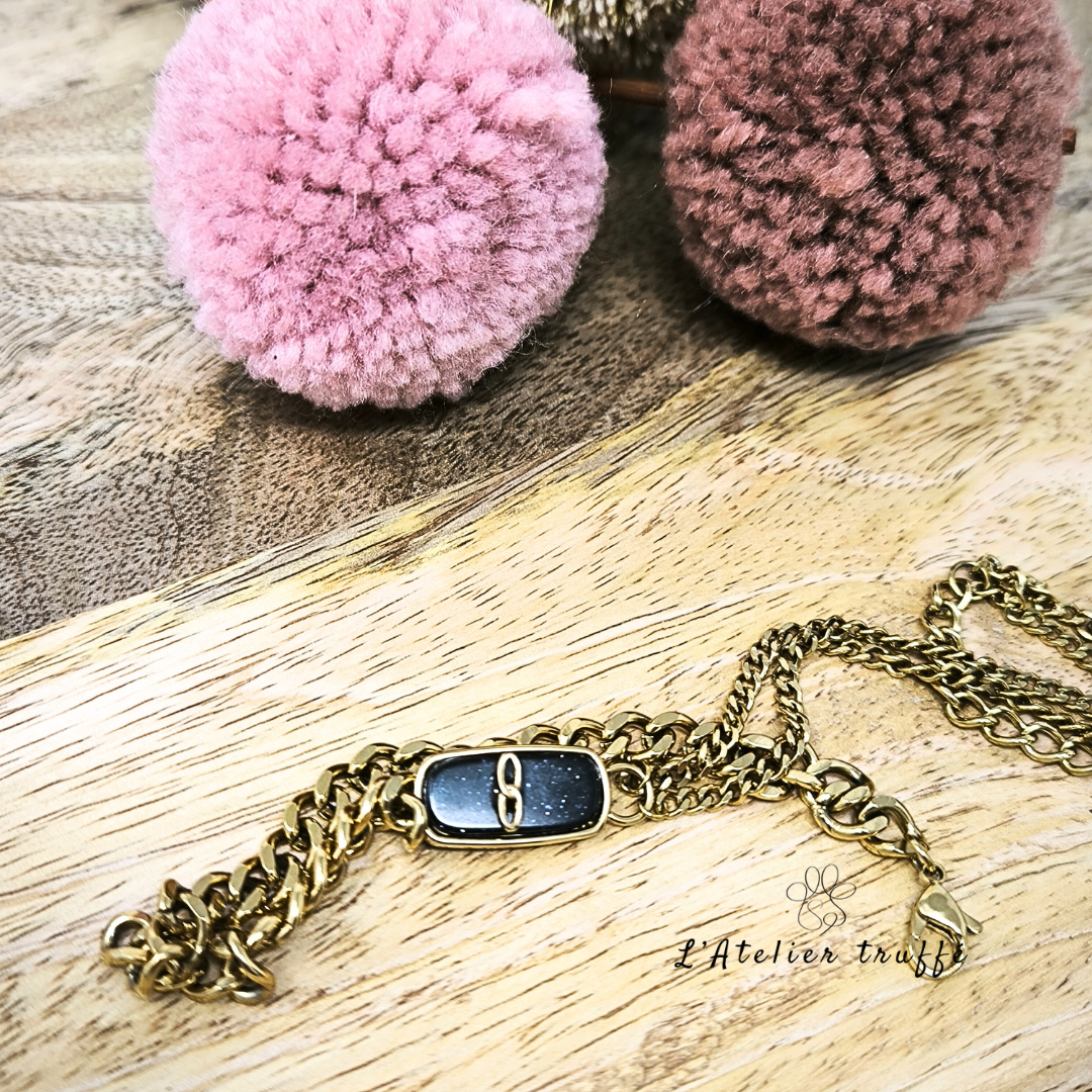 Collier “Nuit Dorée” – Bohm Paris