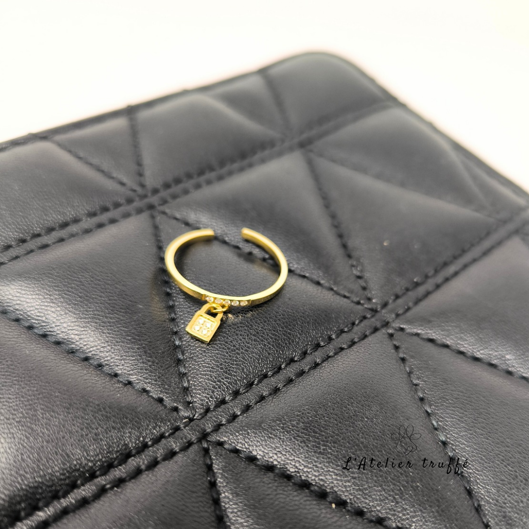 Bague “Cadenas Doré” – Bohm Paris