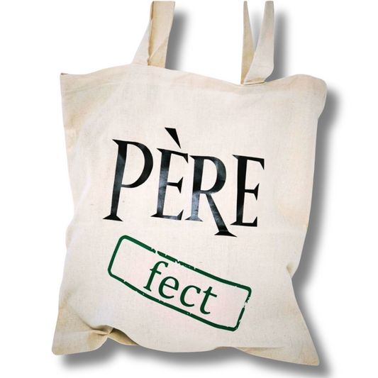 Tote bag Père-fect vert – Édition limitée