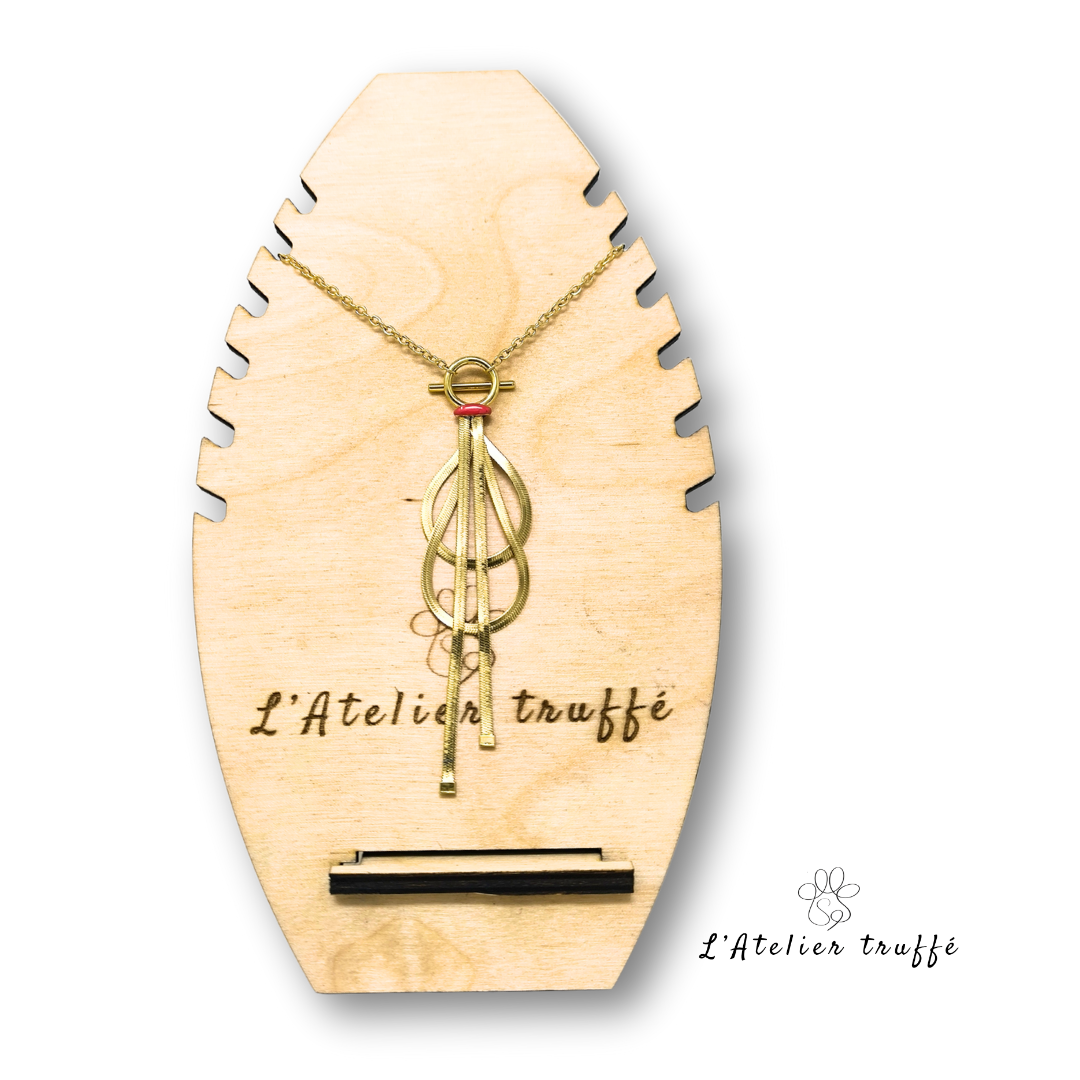 Collier “Liane Dorée” – Bohm Paris