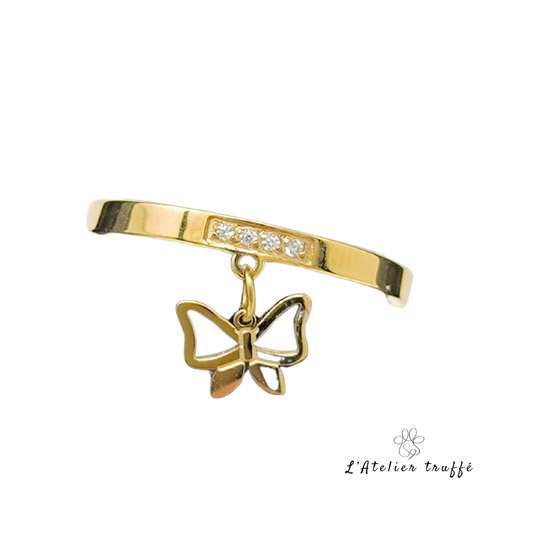 Bague “Papillon Doré” – Bohm Paris