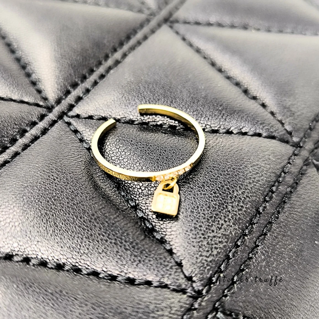 Bague “Cadenas Doré” – Bohm Paris
