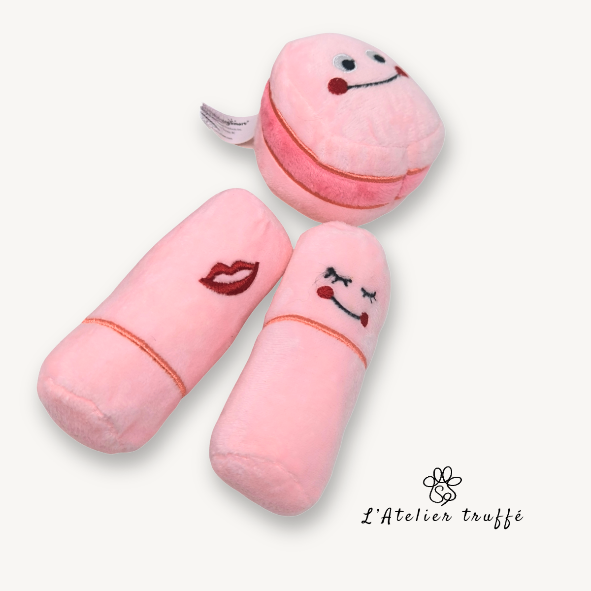 👜 Jouet kawaii pour chien – Sac à main & accessoires (pouet)