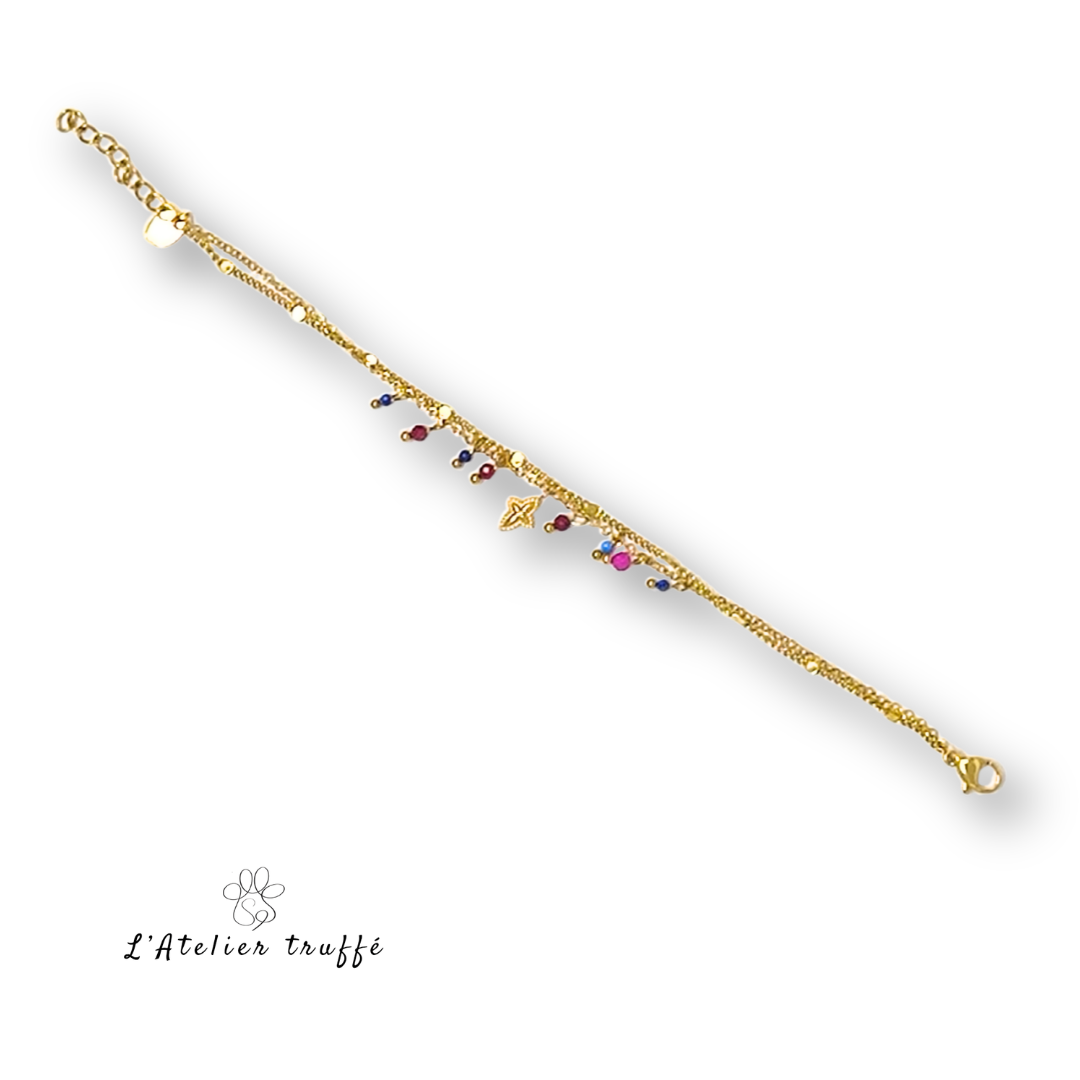 ✨ Bracelet “Auréa Multicolore” – Bohm Paris