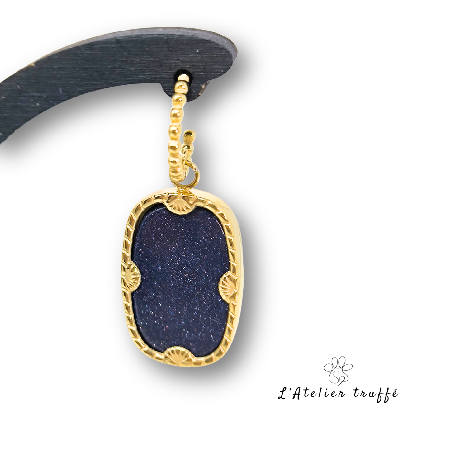 Boucles d’oreilles “Nuit Étoilée” – Bohm Paris