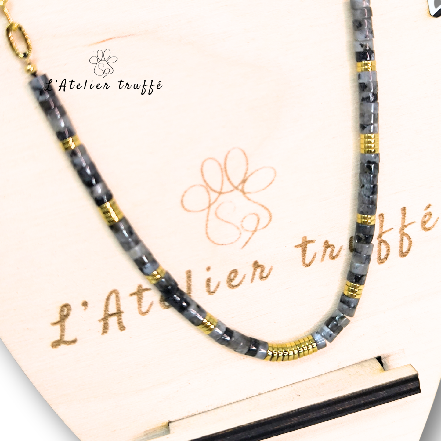 Collier “Brume Dorée” – Bohm Paris