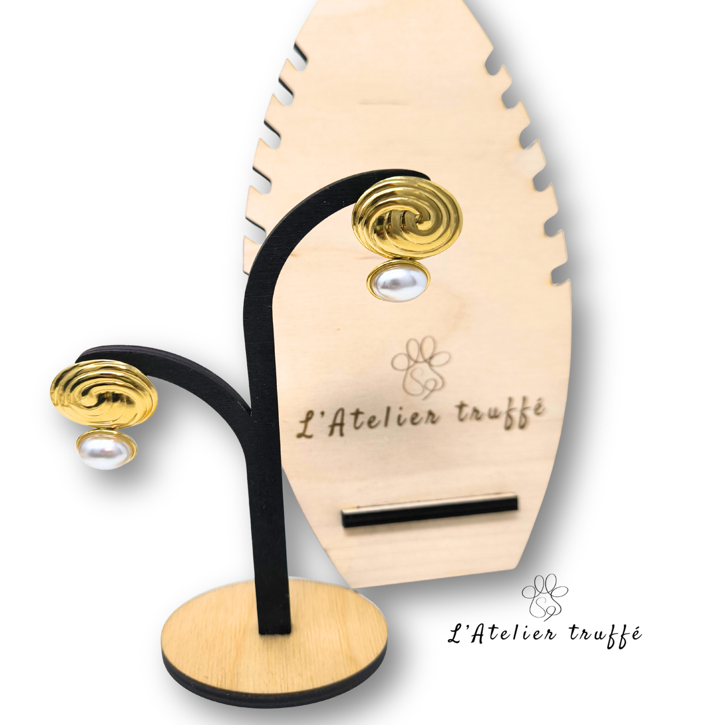 Boucles d’oreilles "Élégance" - Bohm Paris