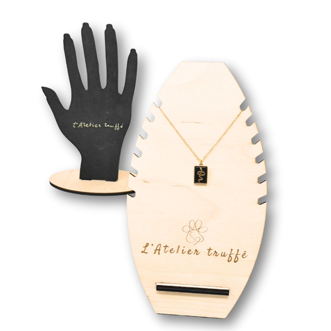 Collier “Aube Noire” – Bohm Paris